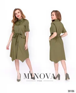 Платье 8604-хаки Minova