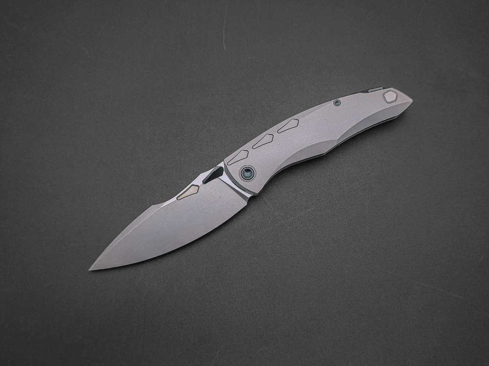 Складной нож KROTOS [T14N StoneWash Beadblast]