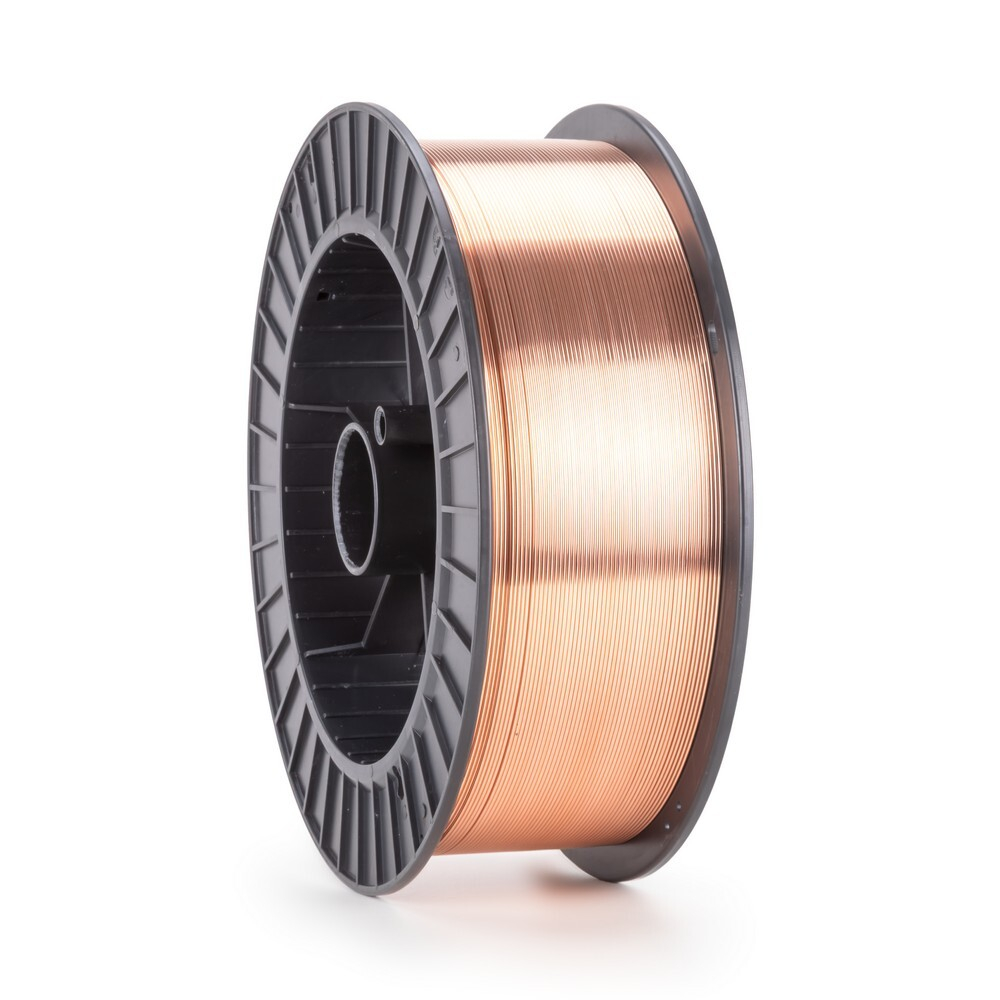 Проволока сварочная омедненная Св.08Г2С (ан. ER70S-6) Foxweld д. 1.6 мм, D300, 15 кг (Россия)