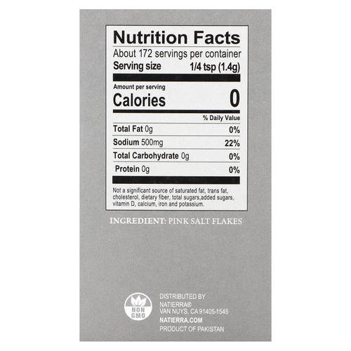 Himalania, розовая соль в хлопьях, 241 г (8,5 унции)
