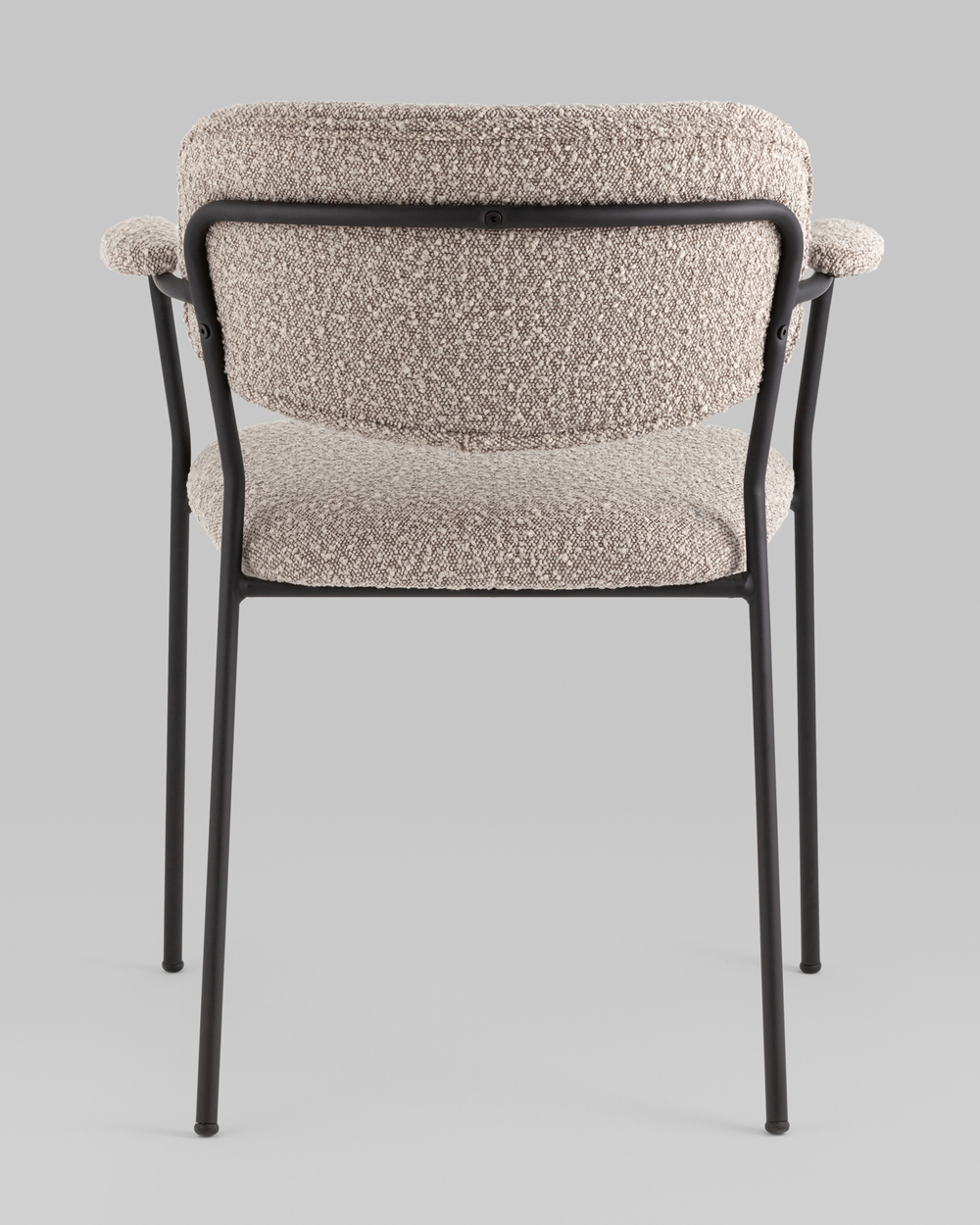 Стул Кэрол букле серый