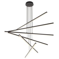 Citilux Стиг CL203261 LED Люстра подвесная с пультом Чёрная