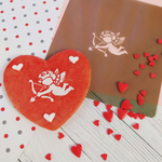 Трафарет любовь №12 Купидон