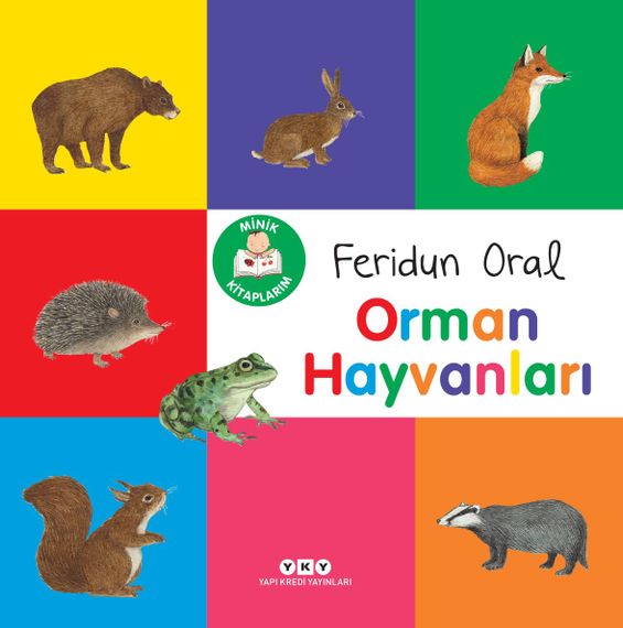 Minik kitaplarım serisi: Orman Hayvanları