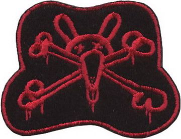 Нашивка Dead rabbit - Мертвый кролик