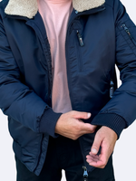 Куртка бомбер Corbona Зима синий