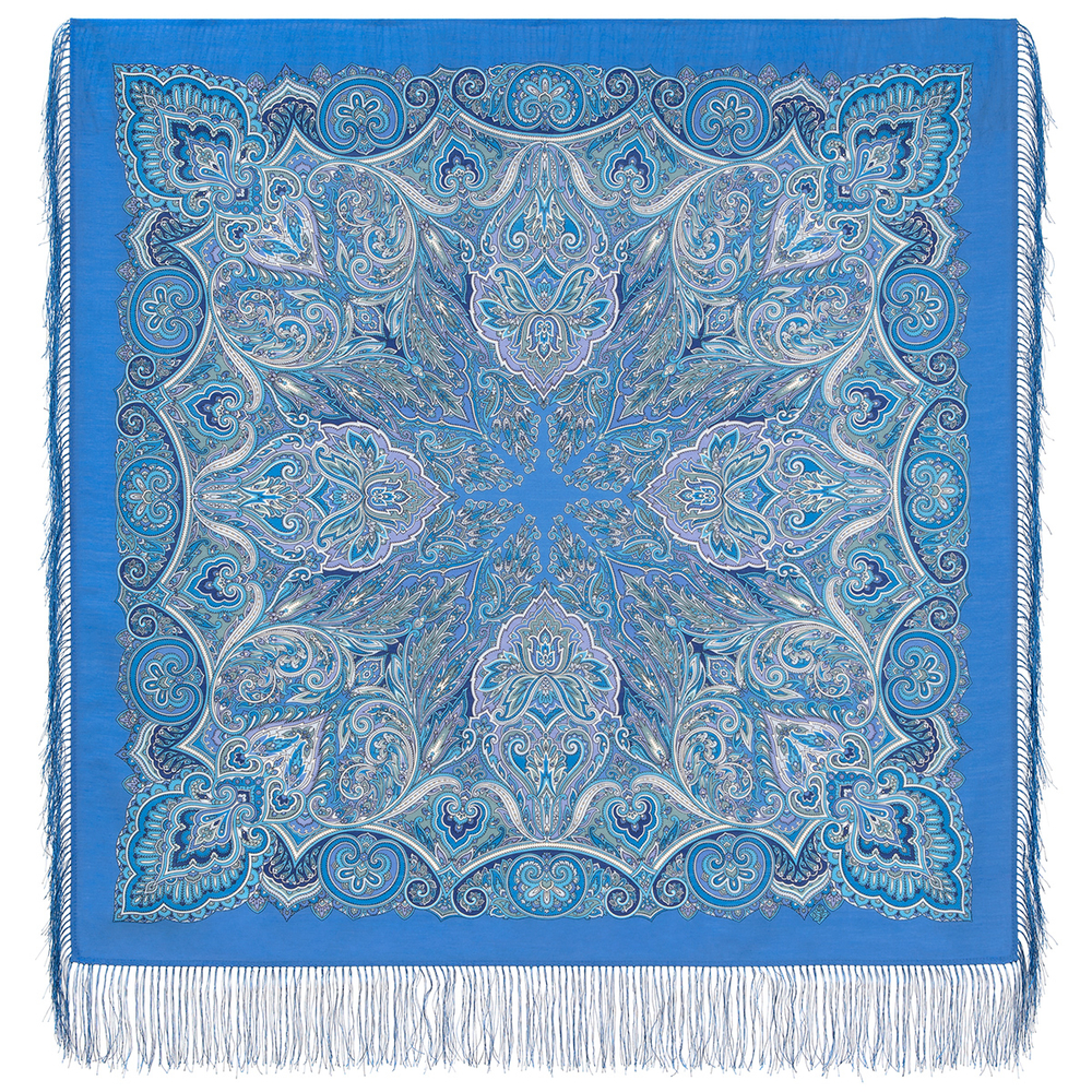 Павловопосадский платок Сказочный декабрь 2123-13