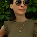 Колье Fiore Luna GREEN AVENTURINE LN5150 G/G