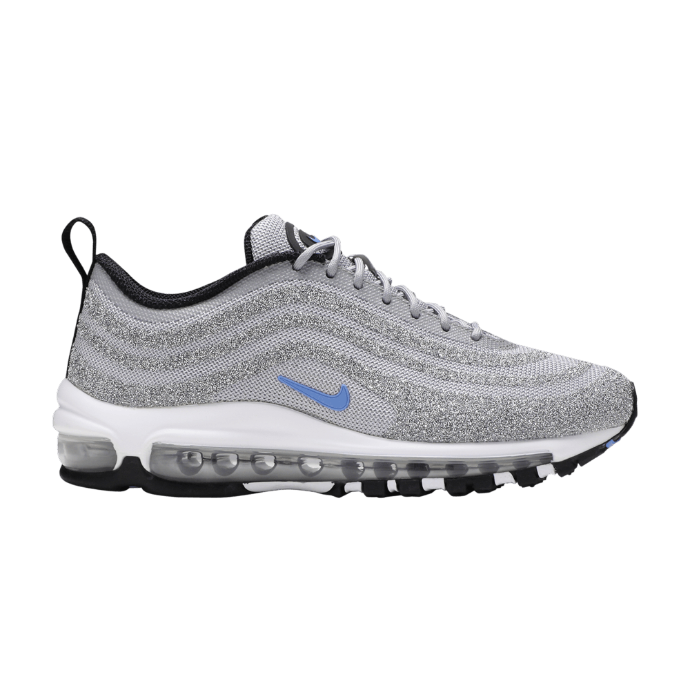 Кроссовки Swarovski X Nike Air Max 97 Swarovski "Polar Blue" (Женская размерная сетка)