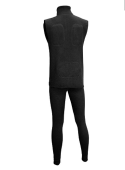 Жилет шерстяной с подогревом RedLaika Arctic Merino Wool RL-TM-05 мужской черный