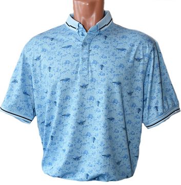 Большая Футболка ПОЛО  NAVAS (60-66 p.)