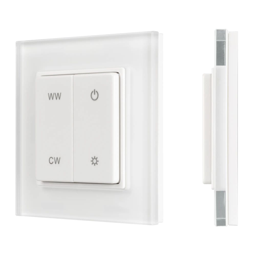 Панель SMART-P49-MIX-G-SUF (3V, 1 зона, Knob, 2.4G) (Arlight, Пластик) 032985