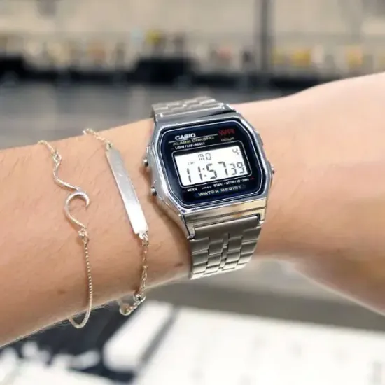 Мужские электронные часы Casio A159WA-N1DF