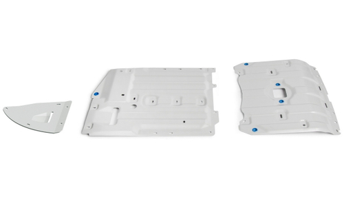 Защита радиатора, картера, КПП и РК Rival для BMW X5 G05 (V - 2.0D) (xDrive 25d) 2018-н.в./BMW X5 G05 (V - 3.0) (xDrive40i) 2018-н.в./BMW X5 G05 (V - 3.0D) (xDrive30d, M50d) 2018-н.в./BMW X6 G06 (V - 4.4) (xDrive M50i) 2019-н.в./BMW X6 G06 (V - 3.0) (xDrive40i) 2019-н.в./BMW X6 G06 (V - 3.0D) (xDrive30d, xDriveM50d) 2019-н.в./BMW X7 G07 (V - 3.0) (xDrive40i) 2018-н.в./BMW X7 G07 (V - 3.0D) (M50d, xDrive30d) 2018-н.в., штампованная, алюминий 3 мм, с крепежом, 3 части, K333.0533.1