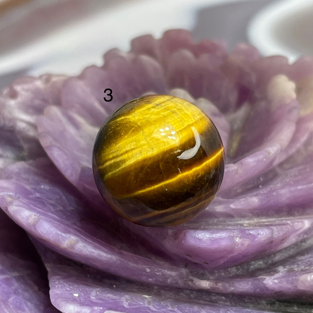 55091  Тигровый глаз Шар 18мм