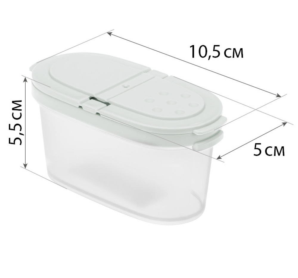 Емкость для специй 120мл М1245