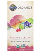 Organics Мультивитамины для женщин старше 40 лет 60 таблеток