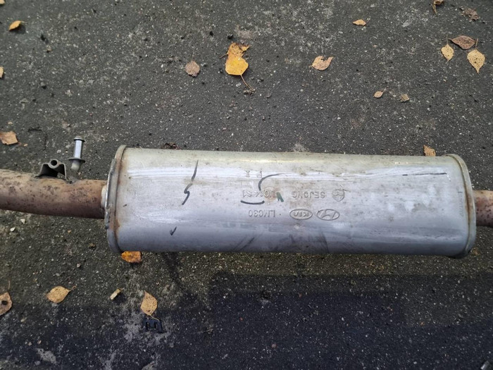 Катализатор с глушителем Hyundai Tucson 4 (18-21)