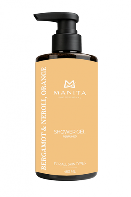 Manita Professional Гель для душа парфюмированный Bergamot, Neroli, Orange, 460мл