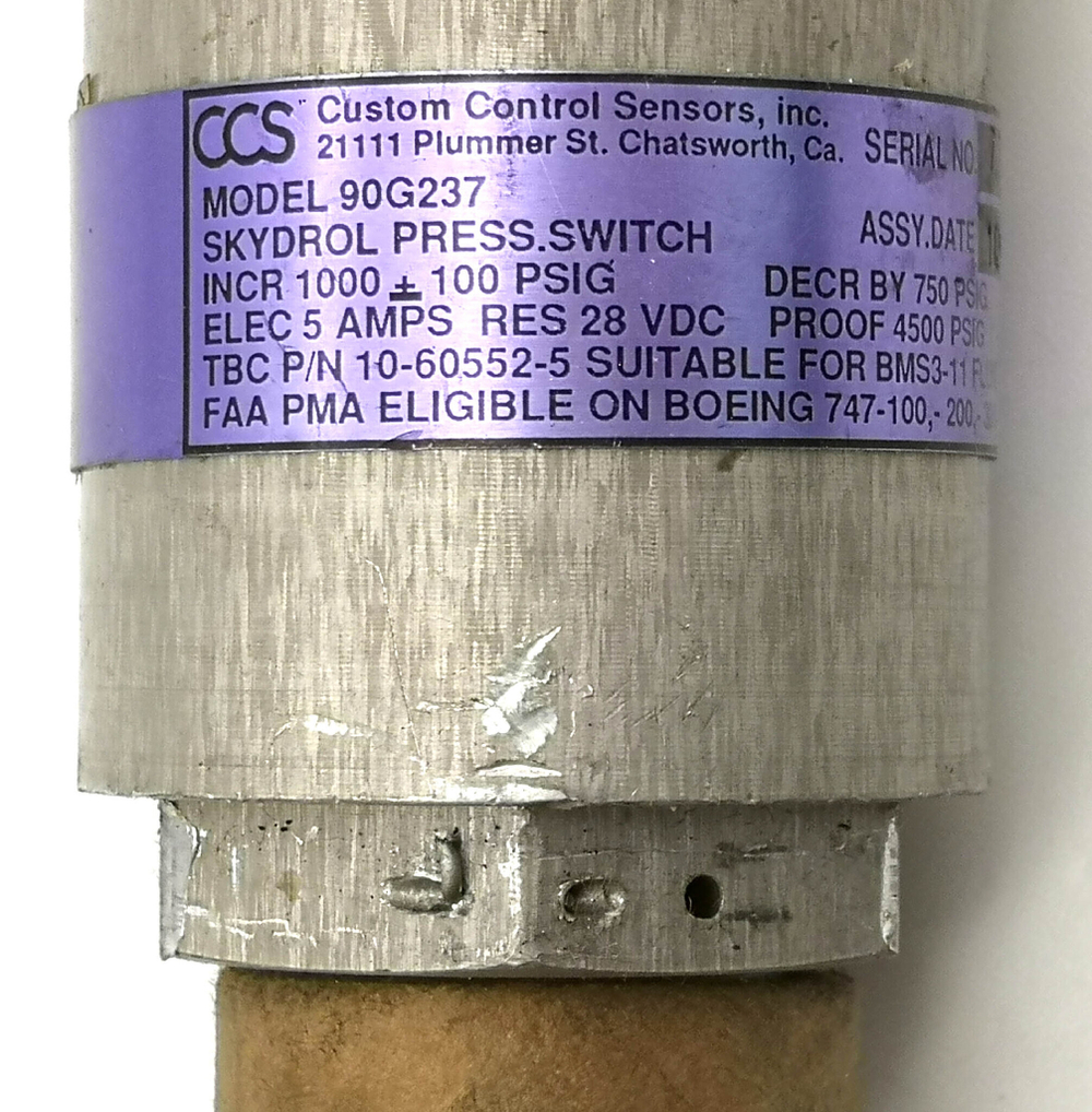 Switch pressure/выключатедь 90G237