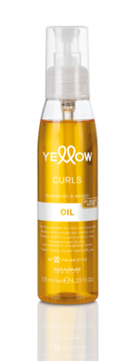 Масло Еллоу для кудрявых и вьющихся волос 125мл