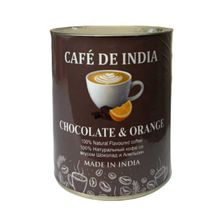 Кофе растворимый со вкусом шоколада и апельсина Bharat BAZAAR Chacolate Orange 100 г