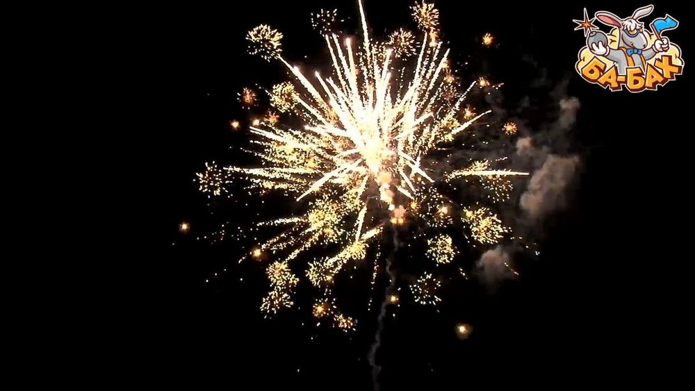 Батарея салютов Золотая лихорадка   1,2"/49 залпов