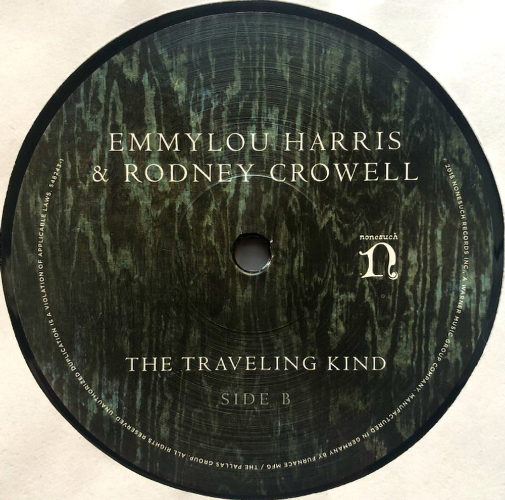 Emmylou Harris, Rodney Crowell / The Traveling Kind (LP)