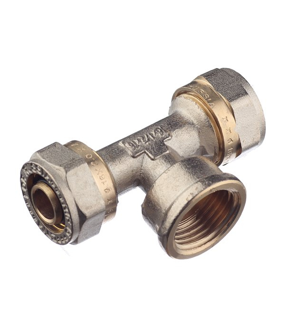 Тройник м.п. 26 х 1"В х 26