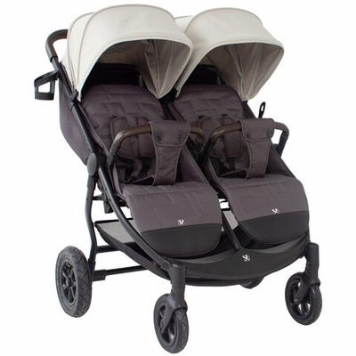Детская прогулочная коляска для двойни Sweet Baby Donna Gray