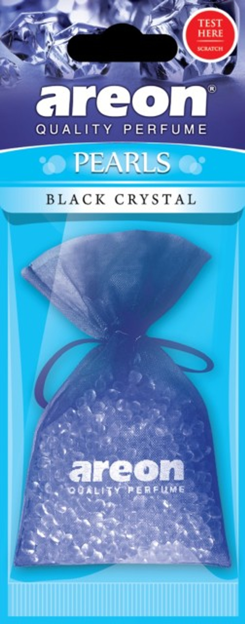 Ароматизатор Areon Pearls,Чёрный кристалл 704-ABP-01