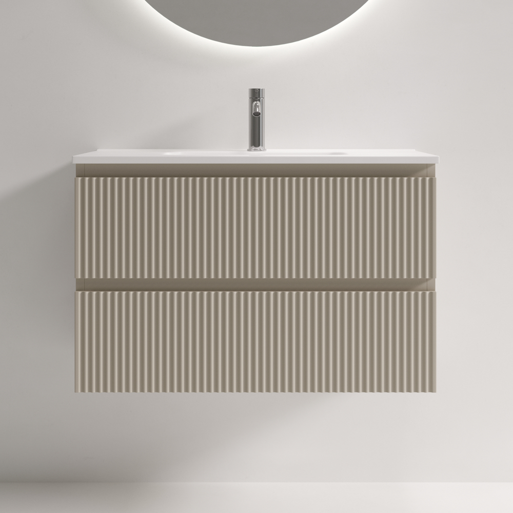 Тумба подвесная Sancos Snob R 790х390х500, Beige Soft, SNR80/39CE