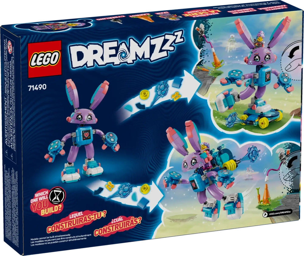 Конструктор LEGO DREAMZzz 71490 Иззи и Банчурро - игровой кролик