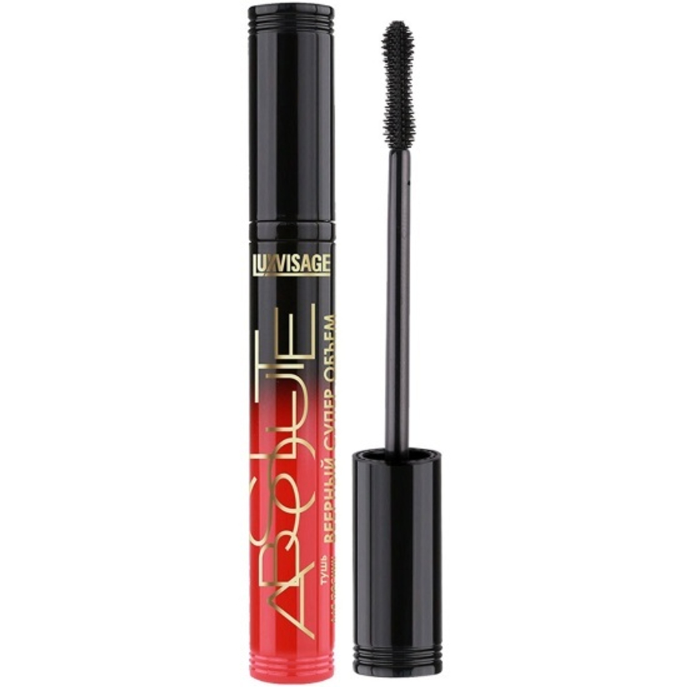 LUXVISAGE Тушь Absolute Веерный супер объем (черная) *1*6