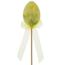 GAEM Изделие декоративное (вставка) "Яйцо пасхальное" (4*1,5*6) (блок 12 шт), L4,5 W2,5 H24,5 см, 2в.