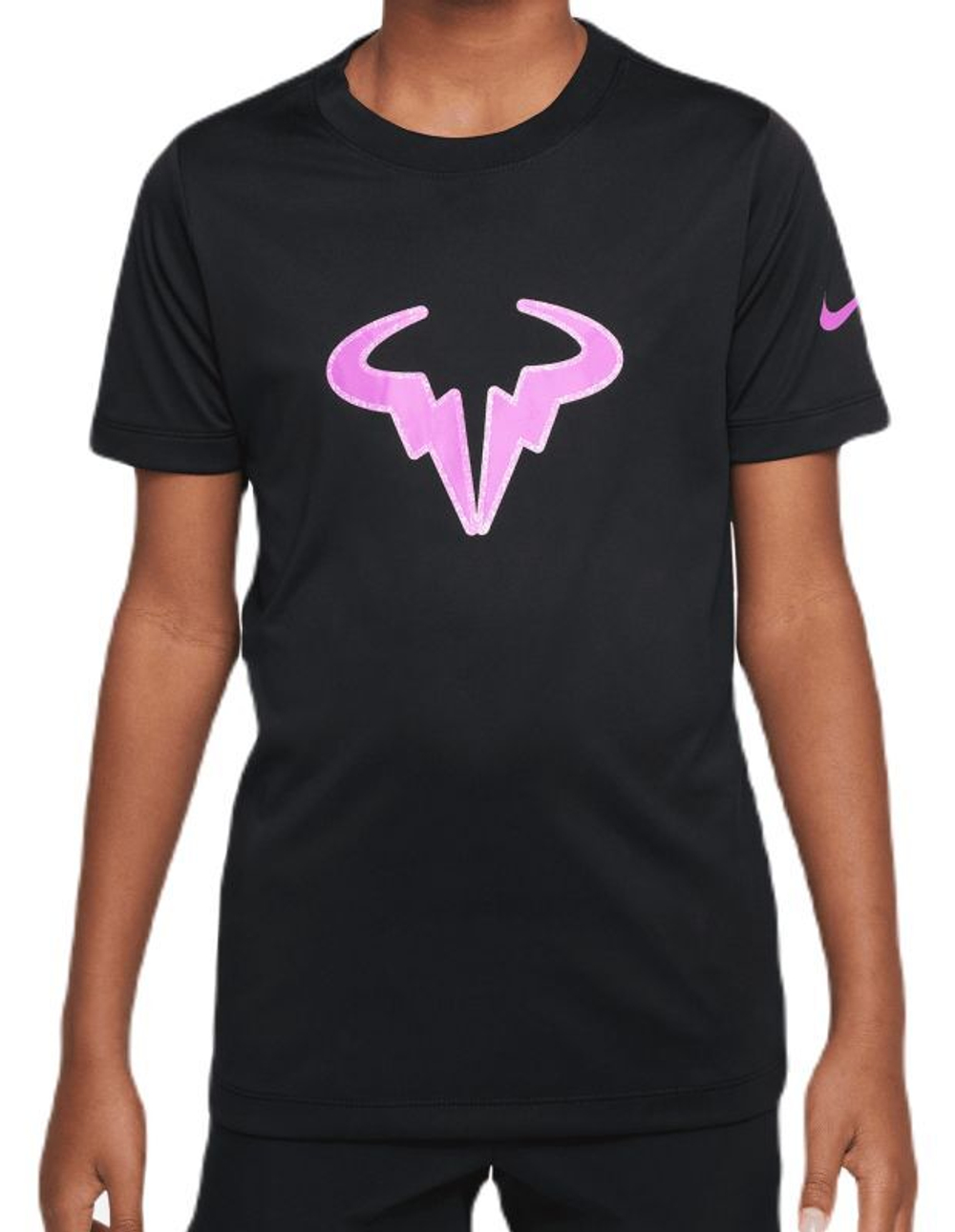 Детская теннисная футболка Nike Rafa Training T-Shirt - Black