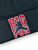 Шапка Big Pun black с подворотом