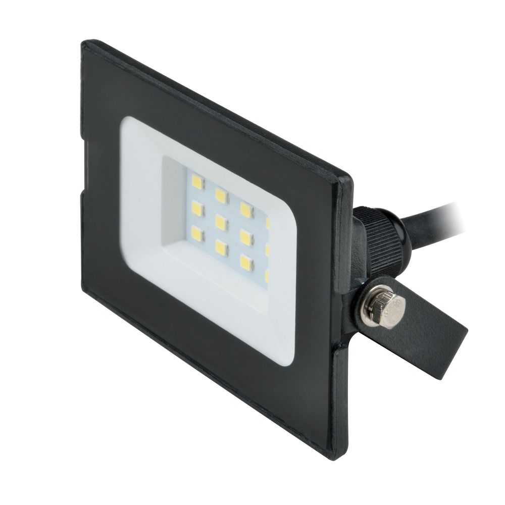 ULF-Q513 10W-RED IP65 220-240В BLACK Прожектор светодиодный. Красный свет. Корпус черный. TM Volpe.
