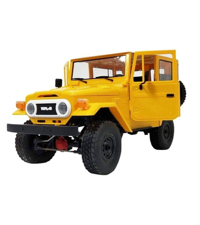 Радиоуправляемая машина WPL японский внедорожник FJ40 (желтая) 4WD 2.4G 1/16 RTR