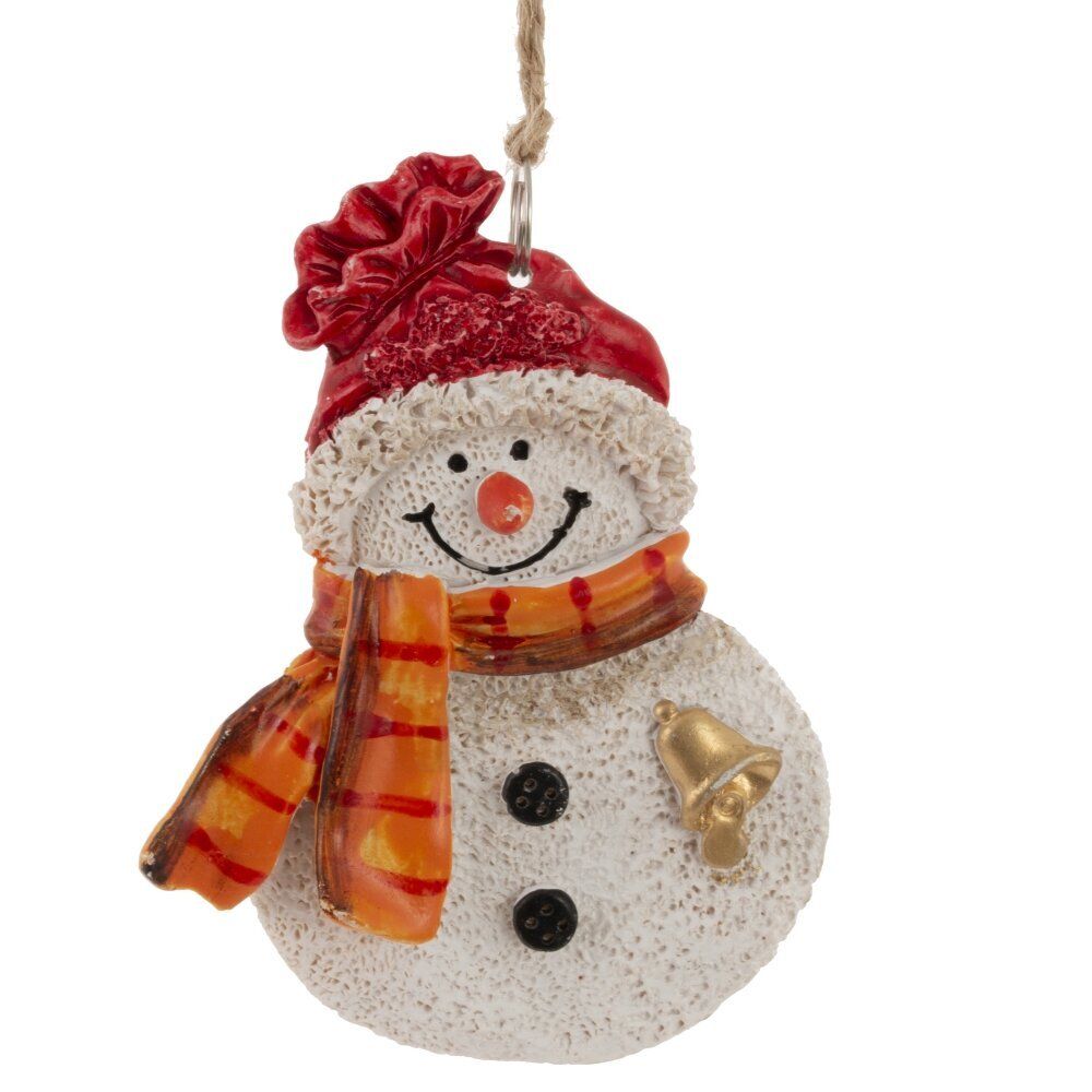 GAEM Изделие декоративное подвесное "Снеговик", L6,5 W1,5 H8,5 см, 4в.