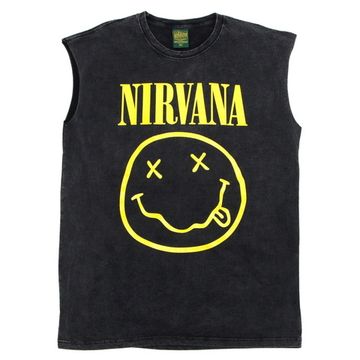 Безрукавка Nirvana смайл (026)