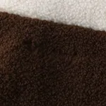 Куртка Ymkashix Furry Big Logo HTF белая/коричневая