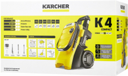 Аппарат высокого давления KARCHER K 4 Compact UM 420 л/ч,1,8кВт,130 бар,шланг 6м (1.679-400.0)