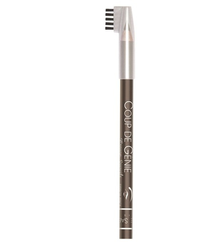 Vivienne Sabo Карандаш с щеточкой для бровей Coup de Genie, тон №002, Темно-коричневый, 0,9 гр