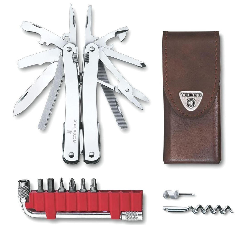 Мультитул Victorinox SwissTool Spirit X (3.0235.N) 105мм 35функц. серебристый подар.коробка