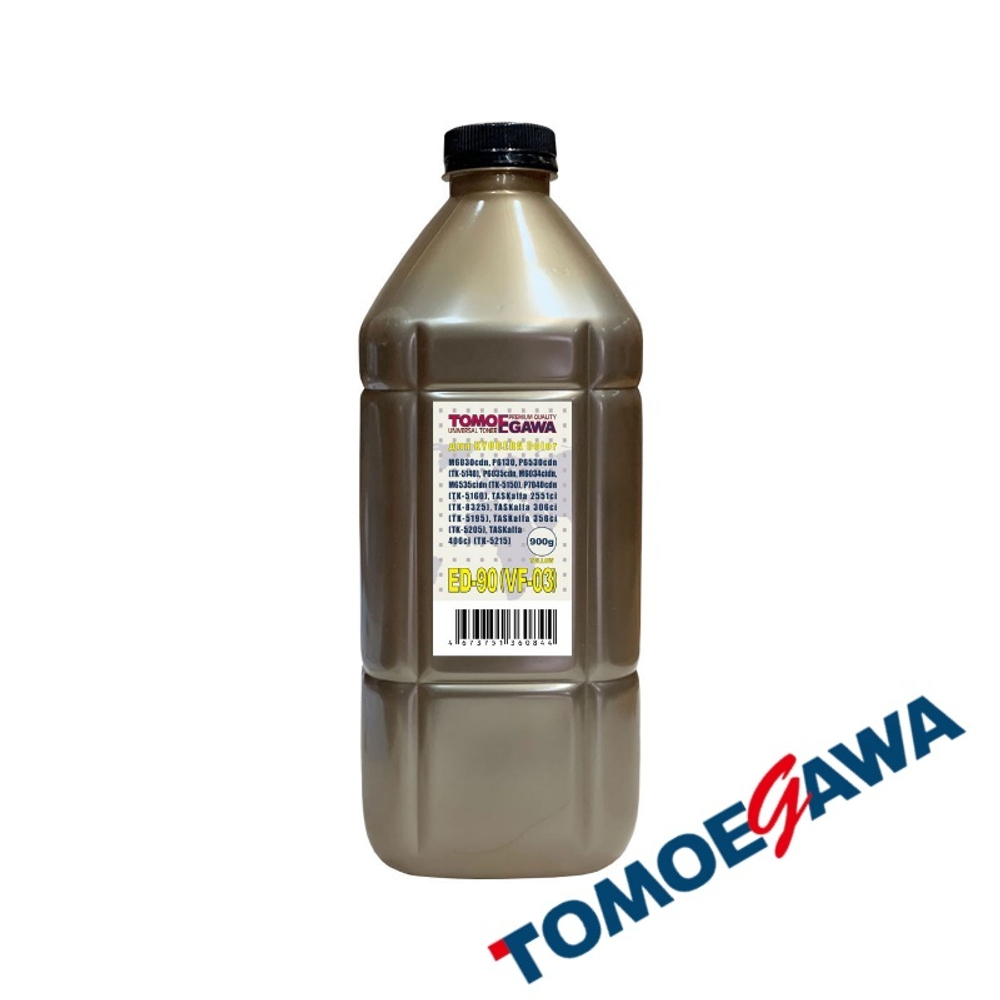 Тонер TOMOEGAWA тип ED-90 (VF-03) для KYOCERA Color Универсальный (900гр) желтый