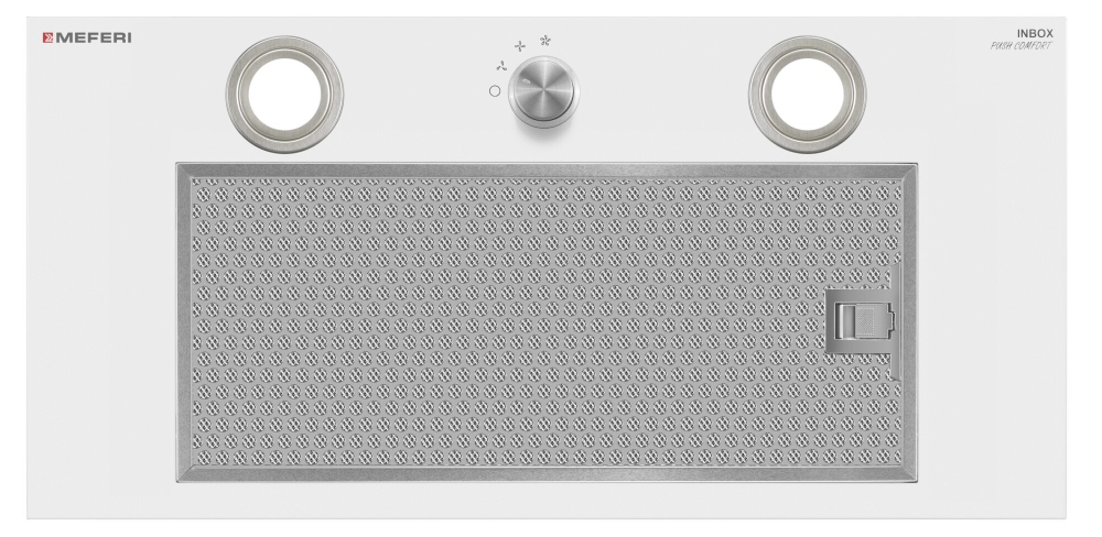 Полновстраиваемая вытяжка Meferi  INBOX60WH PUSH COMFORT фото 9