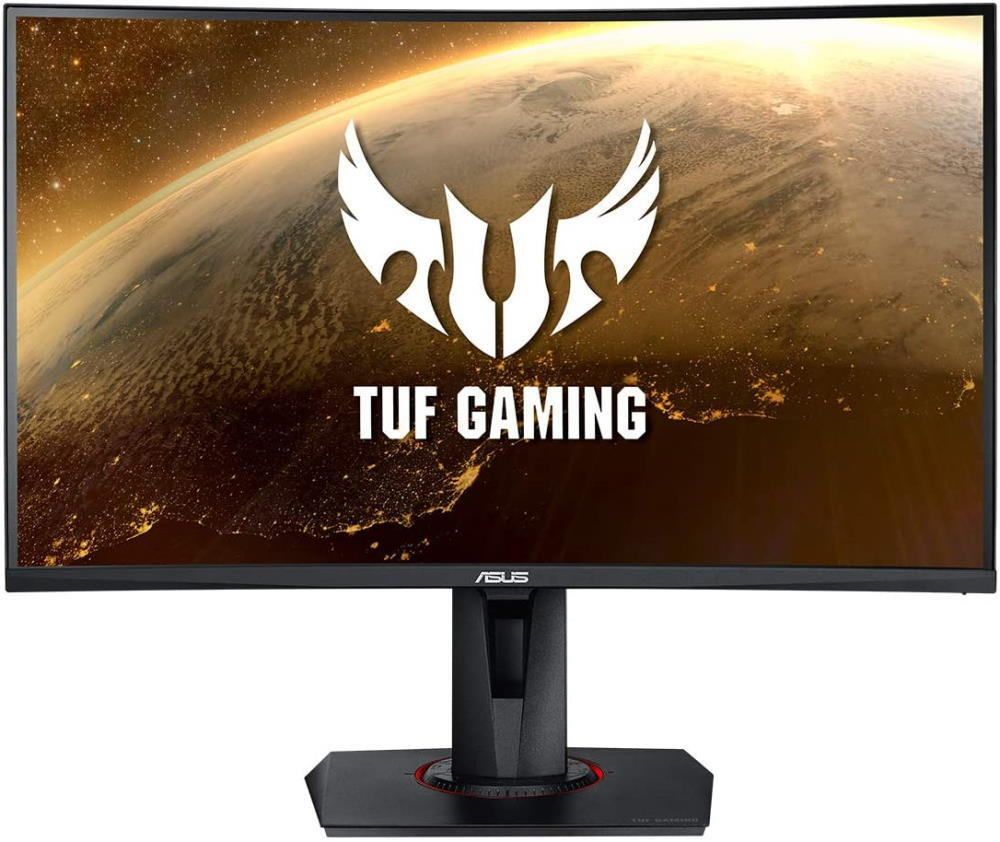 Монитор Asus 27" TUF Gaming VG27WQ 2560x1440 VA Curved 165Гц 1ms 400кд/м2 HDMI DisplayPort 90LM05F0-B01E70