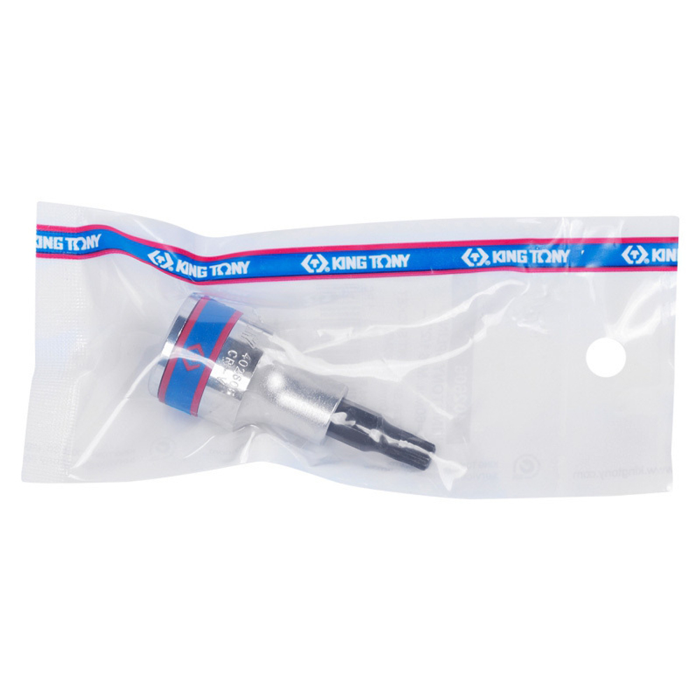 KING TONY (402606) Насадка (бита) торцевая 1/2", L = 60 мм, SPLINE, M6