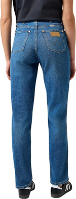 Джинсы Wrangler MOM STRAIGHT STRIDE синий